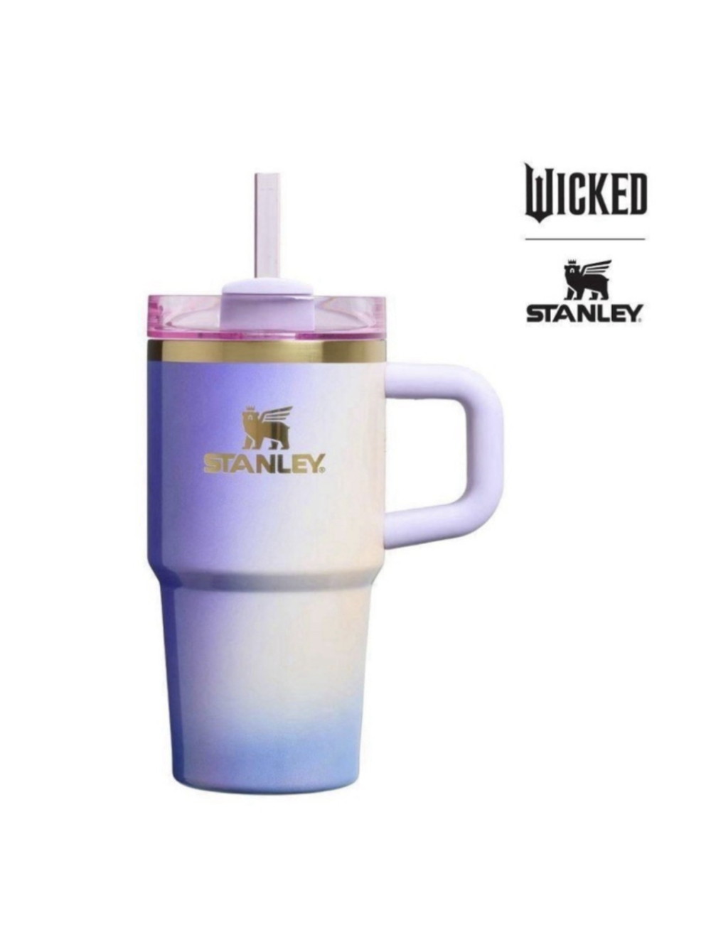 Stanley 20 oz Stainless Steel H2.0 Flowstate Quencher Tumbler Glinda For Good